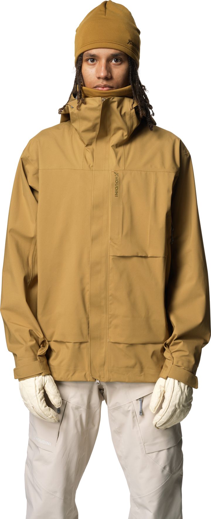 Houdini Men's Rollercoaster Jacket Greenish Gold Houdini