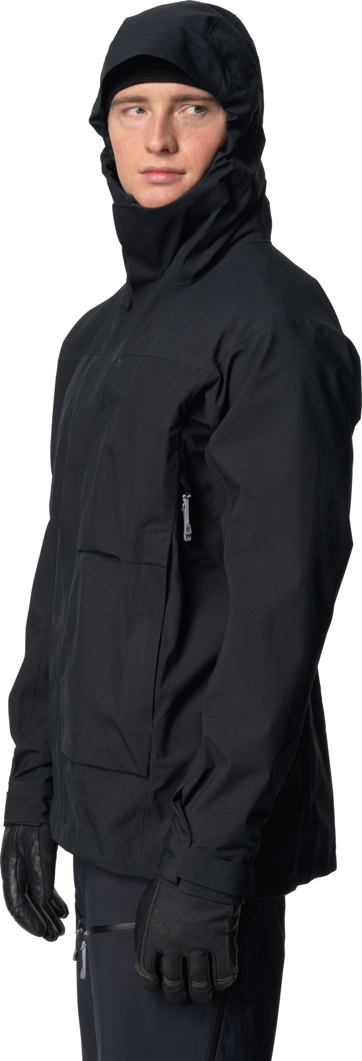 Men's Rollercoaster Jacket True Black Houdini Men's Rollercoaster Jacket True Black Houdini