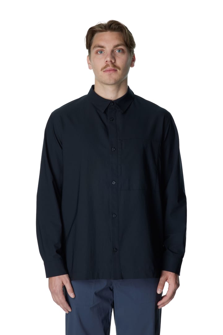 Houdini Men's Symbio Field Shirt True Black Houdini