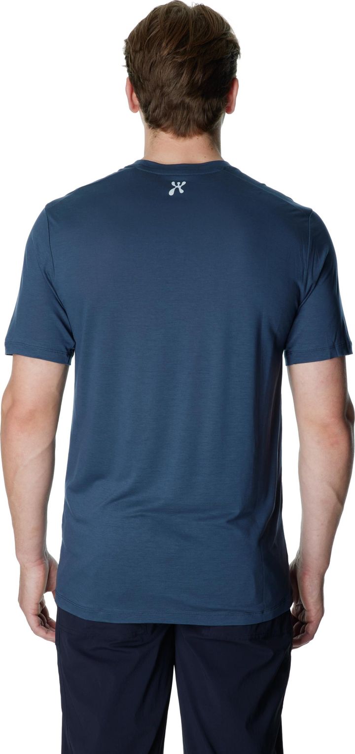 Houdini Men's Tree Message Tee Big Bang Blue/Dwm Houdini