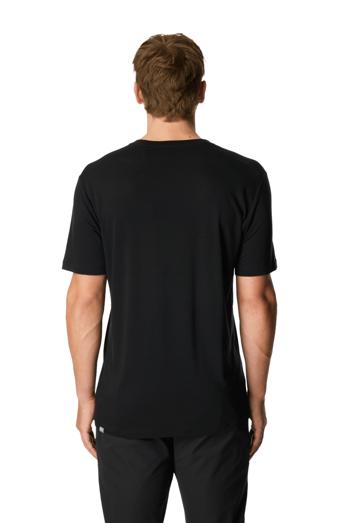 Houdini Men's Tree Message Tee True Black / Retro Rebel Houdini