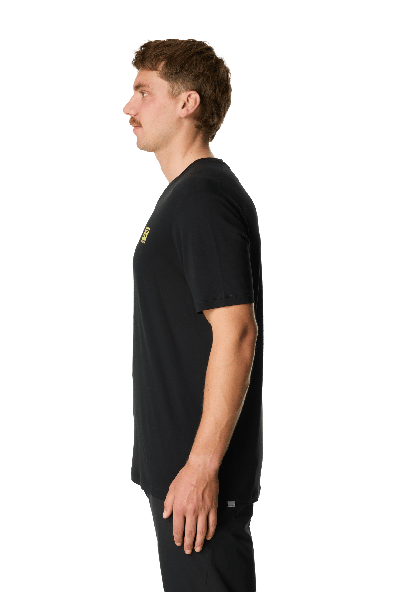 Houdini Men's Tree Message Tee True Black / Retro Rebel