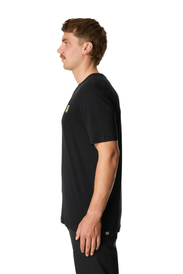 Houdini Men's Tree Message Tee True Black / Retro Rebel Houdini