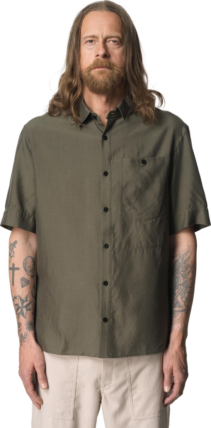 Houdini Men's Tree Shortsleeve Shirt Dawn Green Houdini