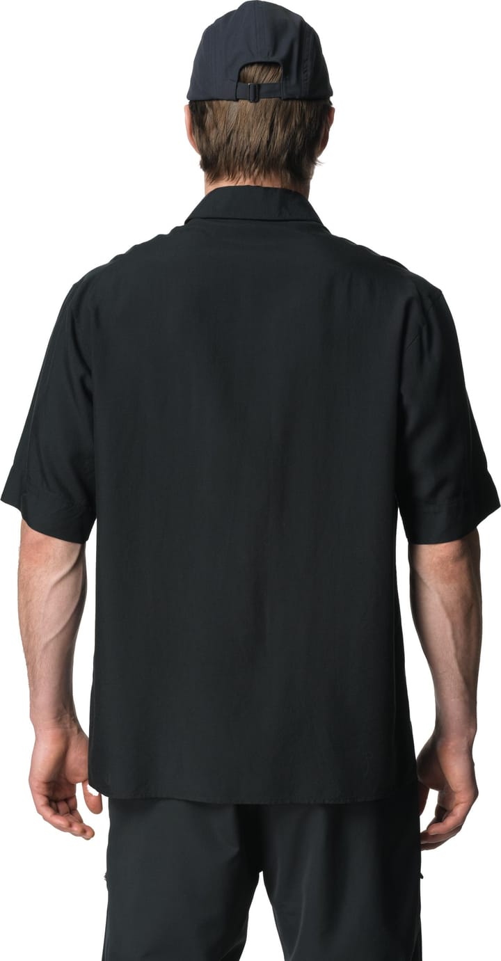 Houdini Men's Tree Shortsleeve Shirt True Black Light Houdini