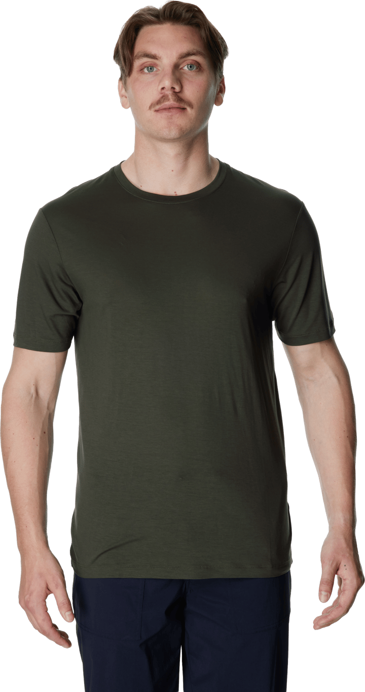 Houdini Men's Tree Tee Green Illusion Houdini