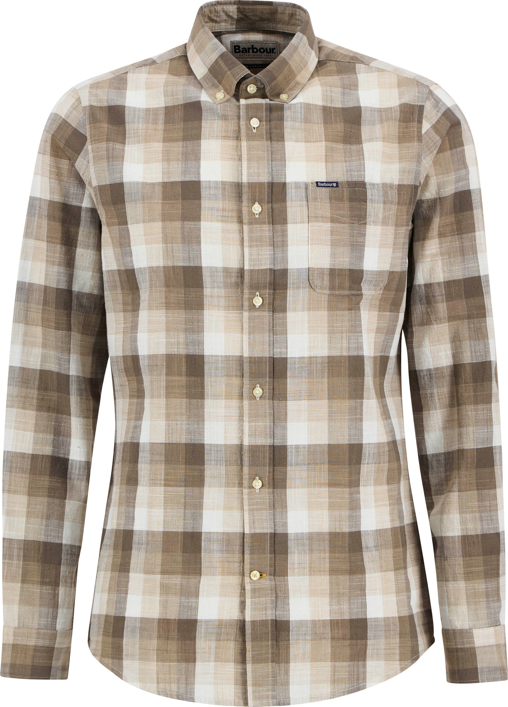 Barbour Men's Hillroad Tf Sh skjortor & blusar