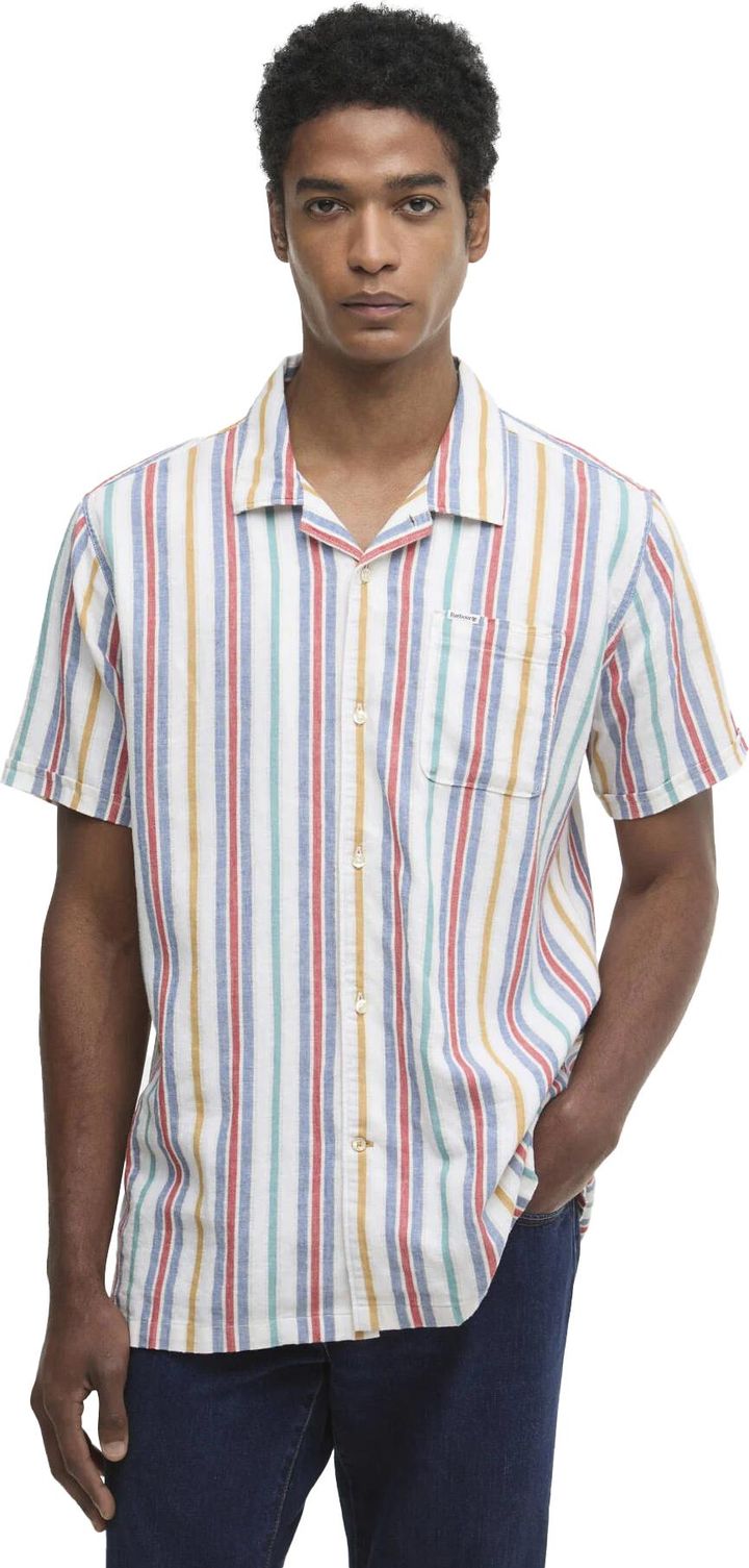 Barbour Men's Waterbay Striped Shirt White Barbour