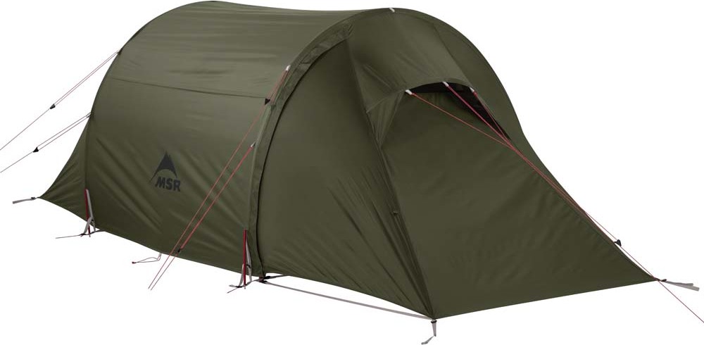 Tindheim 2-Person Backpacking Tunnel Tent Green