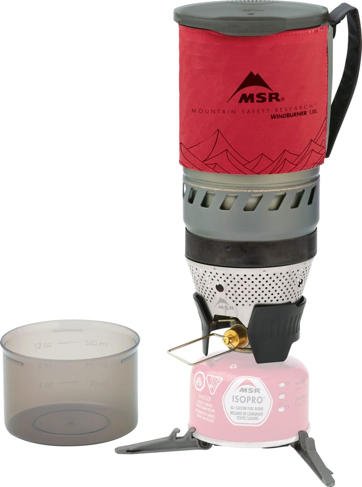 MSR WindBurner® 1l Personal Stove System Red MSR MSR WindBurner® 1l Personal Stove System Red MSR