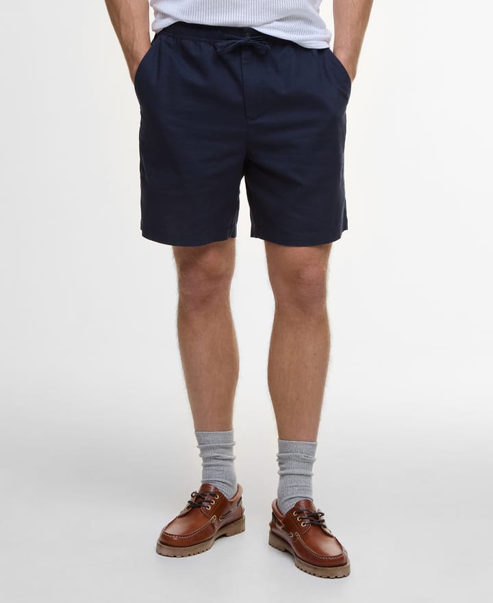 Barbour Men's Barbour Cotton Short Navy Barbour