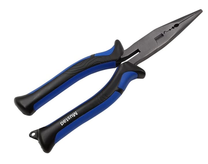 Mustad Mustad Straight Nose Plier Med Avbiter,Crimper Og Krokløsner Mustad Mustad Mustad Straight Nose Plier Med Avbiter,Crimper Og Krokløsner Mustad