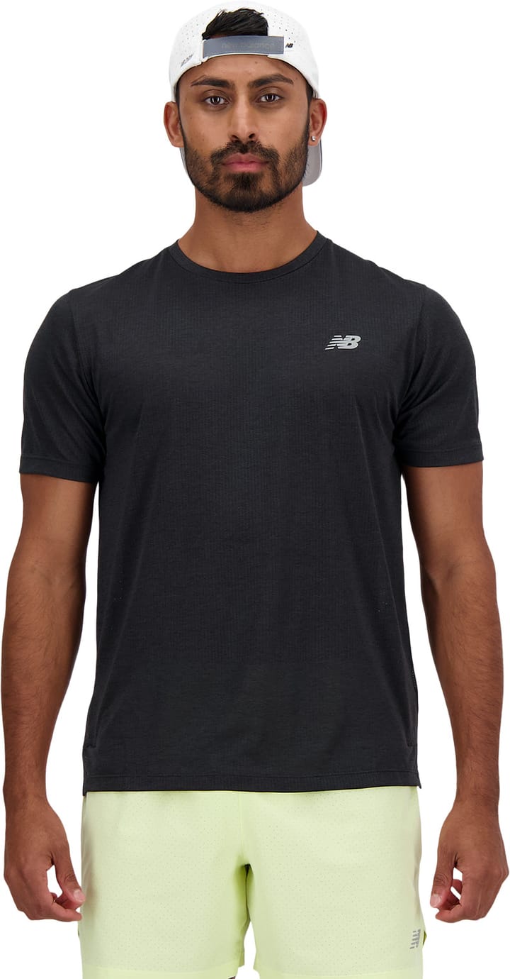 New Balance Men's Athletics T-Shirt Black New Balance