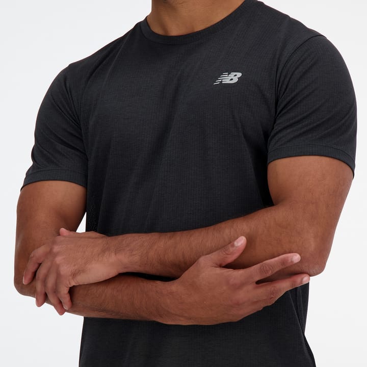 New Balance Men's Athletics T-Shirt Black New Balance