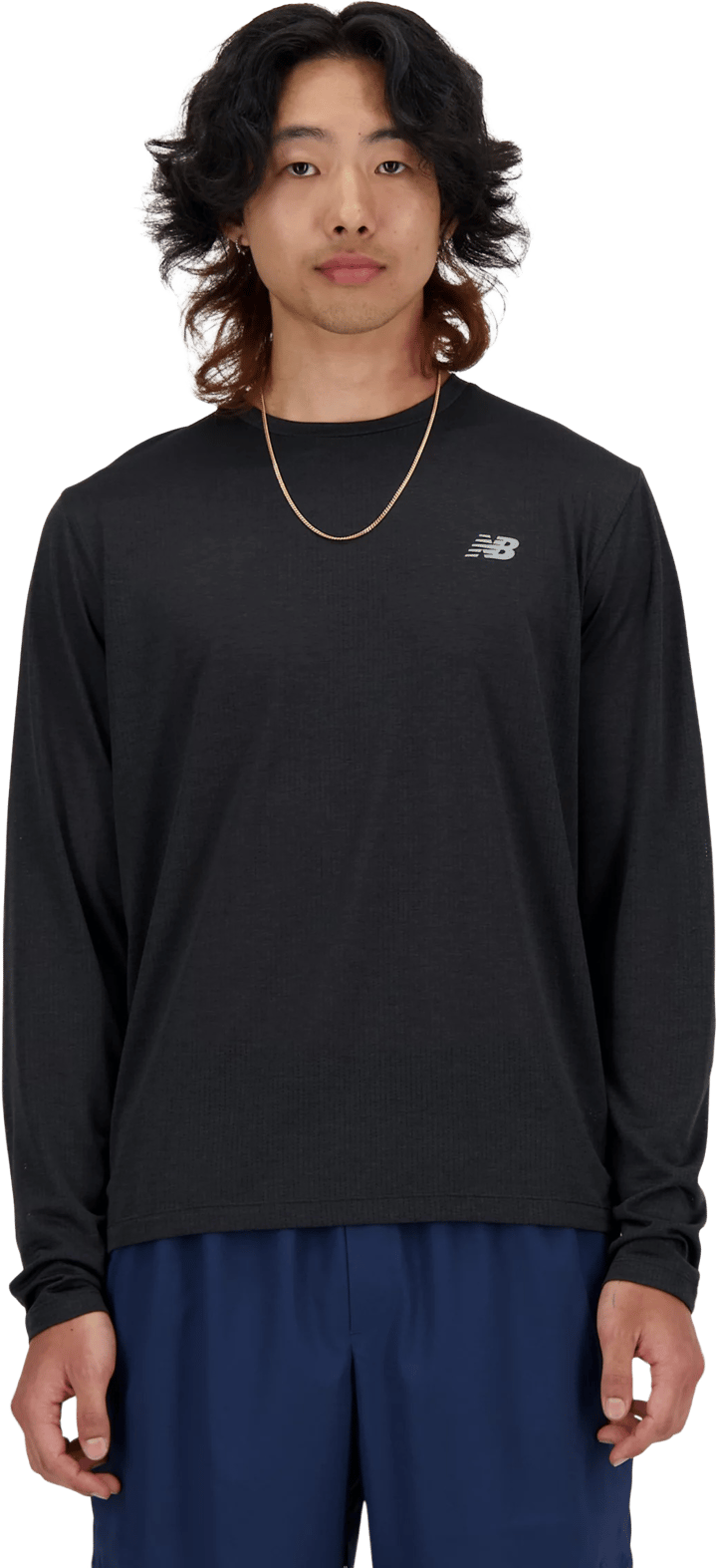 New Balance Men's Athletics Long Sleeve Black New Balance