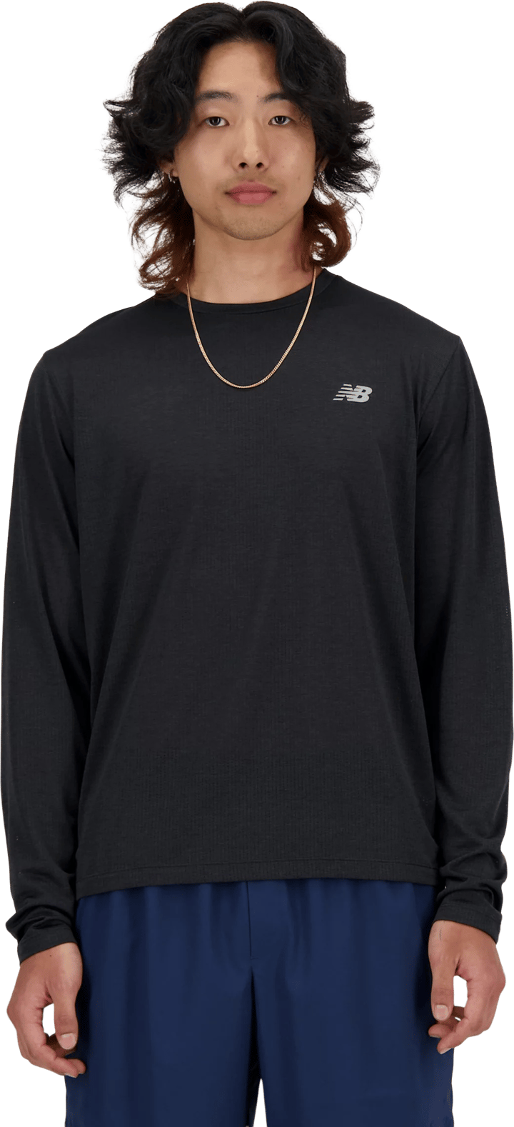 New Balance Men's Athletics Long Sleeve Black New Balance