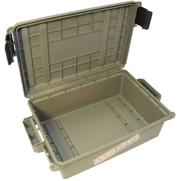 MTM Ammo Kasse Grønn Acr4 Acr4-18, Utv. 44x27x14cm Inv. 33x23x12cm MTM