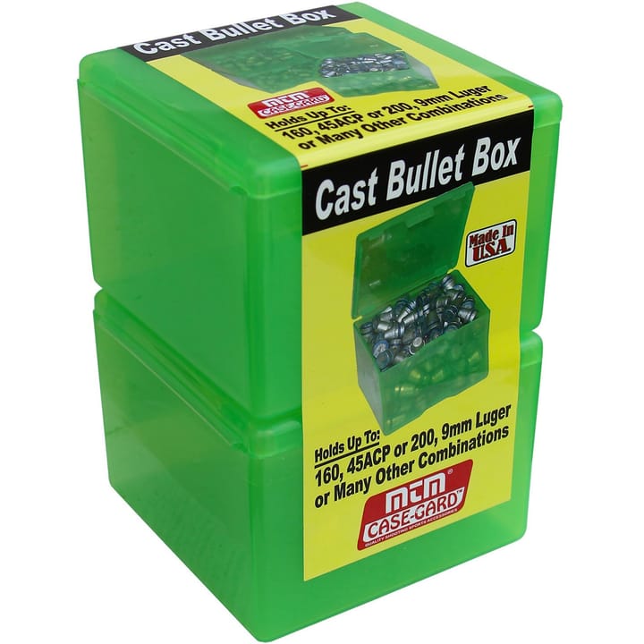 MTM Kuleboks 2-Pack Grønn Cast-1-16, For Oppbevaring Av Løse Kuler MTM