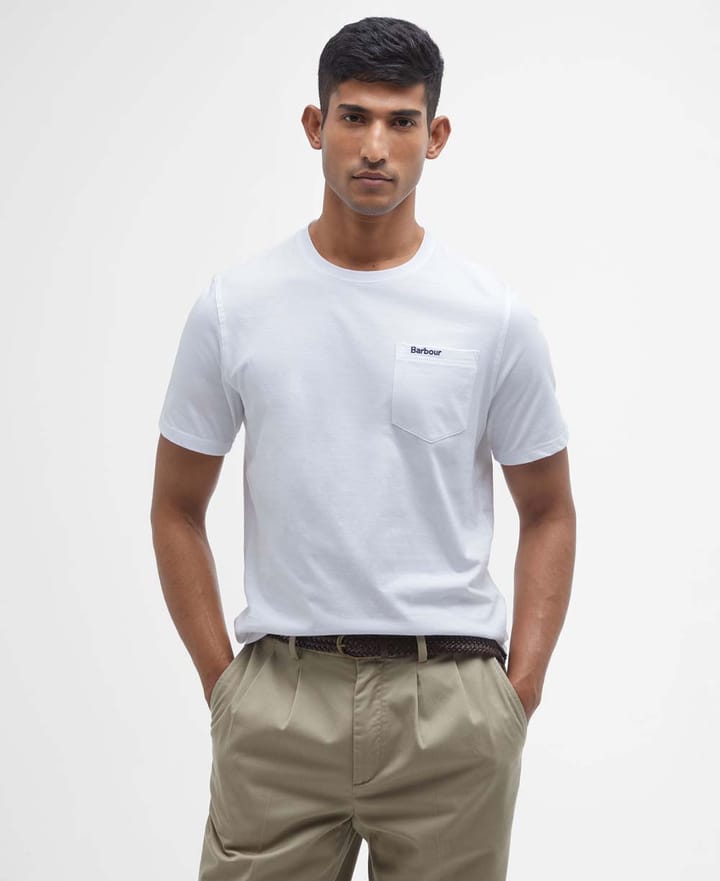 Barbour Men's Barbour Langdon Pkt White Barbour