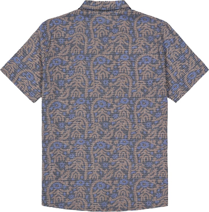 Picture Organic Clothing Men's Klivox Printed Shirts Ancolie Print Picture Organic Clothing