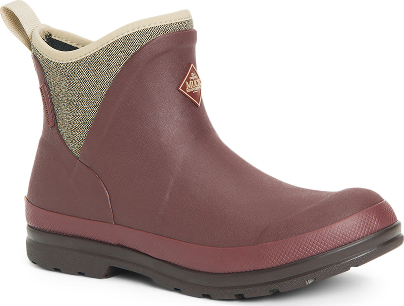 Muck Boot Women's Originals Ankel Boots  Raisin Herringbone Print Gummistøvler 39/40