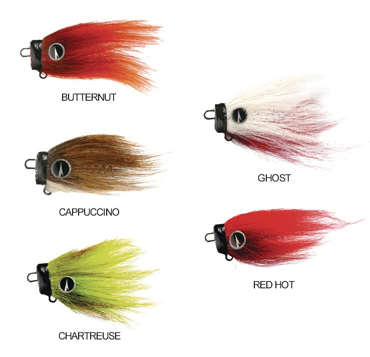 VMC Mustache Rig S 11g 14g Oberflächenköder 12 Farben Bleifrei | Der Angler