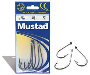 Mustad O'shaughnessy stainless 2 Mustad