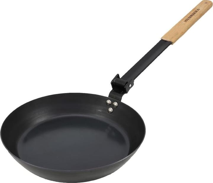 Muurikka Campfire Pan, Black Carbon Steel NoColour Muurikka