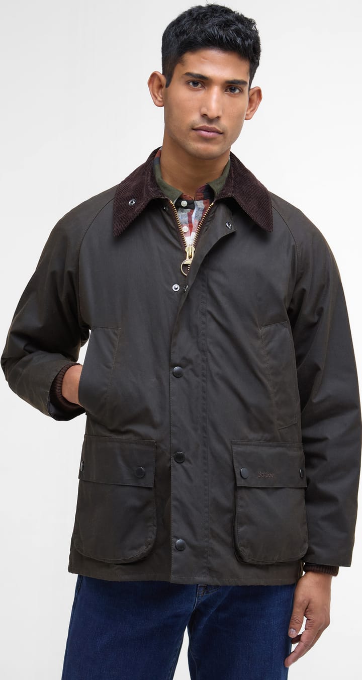 Barbour Men's Classic Bedale Wax Jacket Olive Barbour
