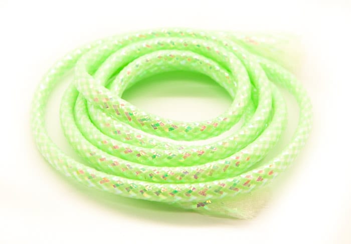 The Fly Co Mylarrør - Fluo. Green The Fly Co