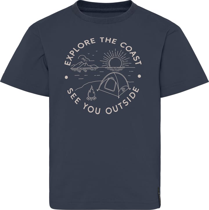 Didriksons Mynta Kids T-Shirt 4 Navy Didriksons