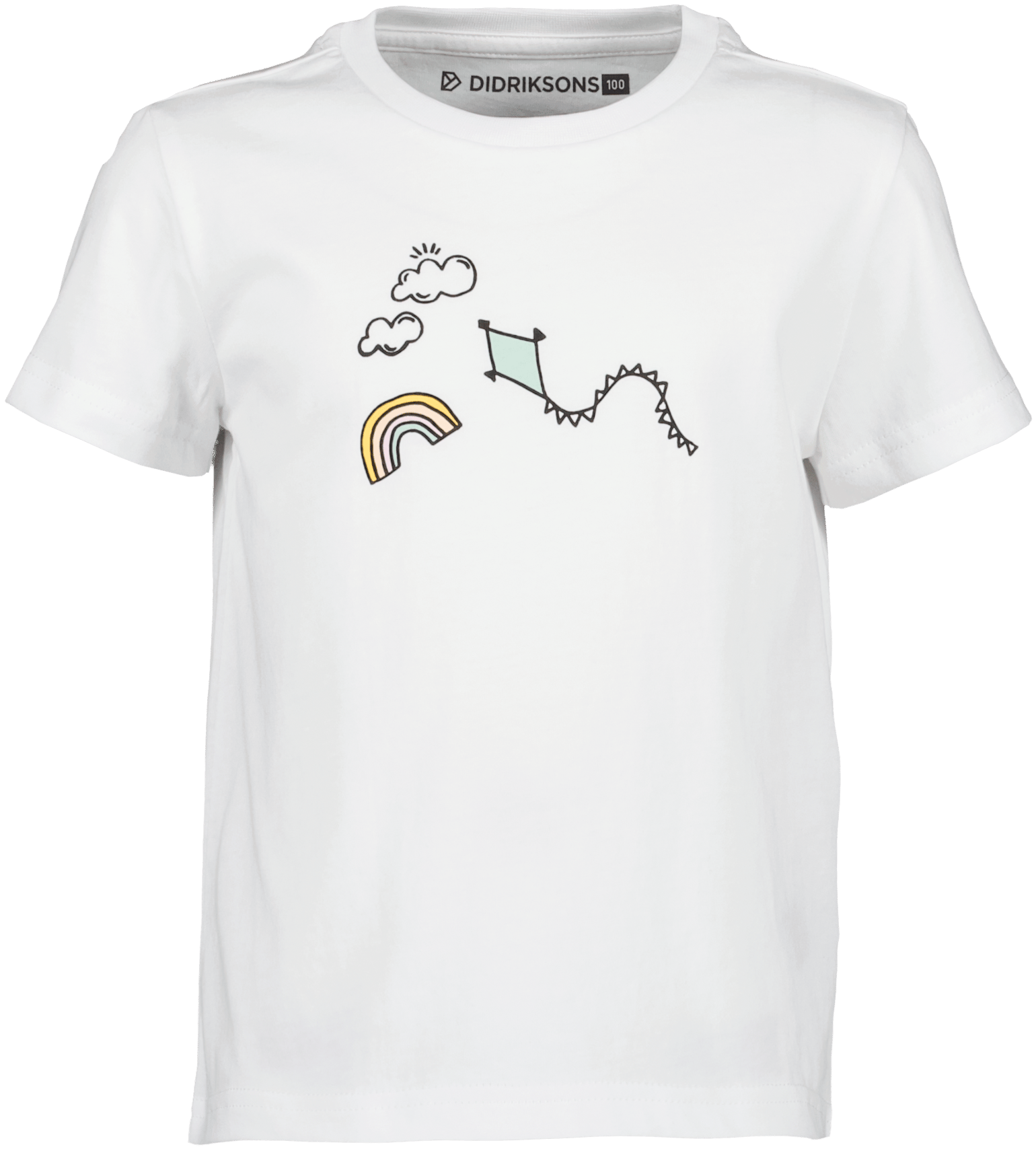 Didriksons Kids' Mynta T-Shirt 2 Snow White