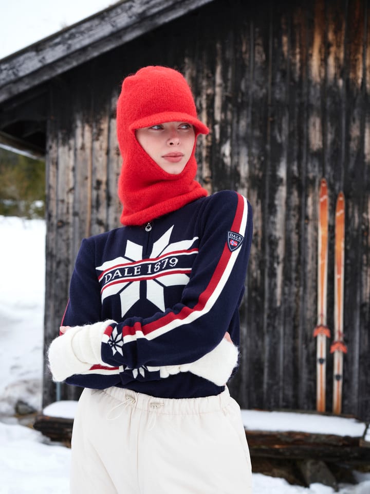 Dale of Norway Women's Nåle Sweater Offwhite Navy Red Rose Dale of Norway