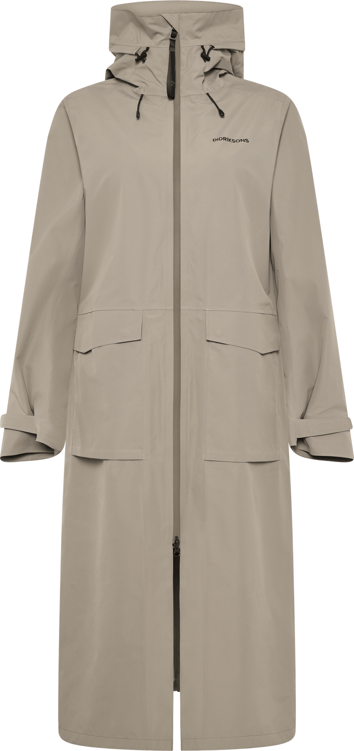 Didriksons Nadja Wns Parka L 4 Ash Brown Didriksons