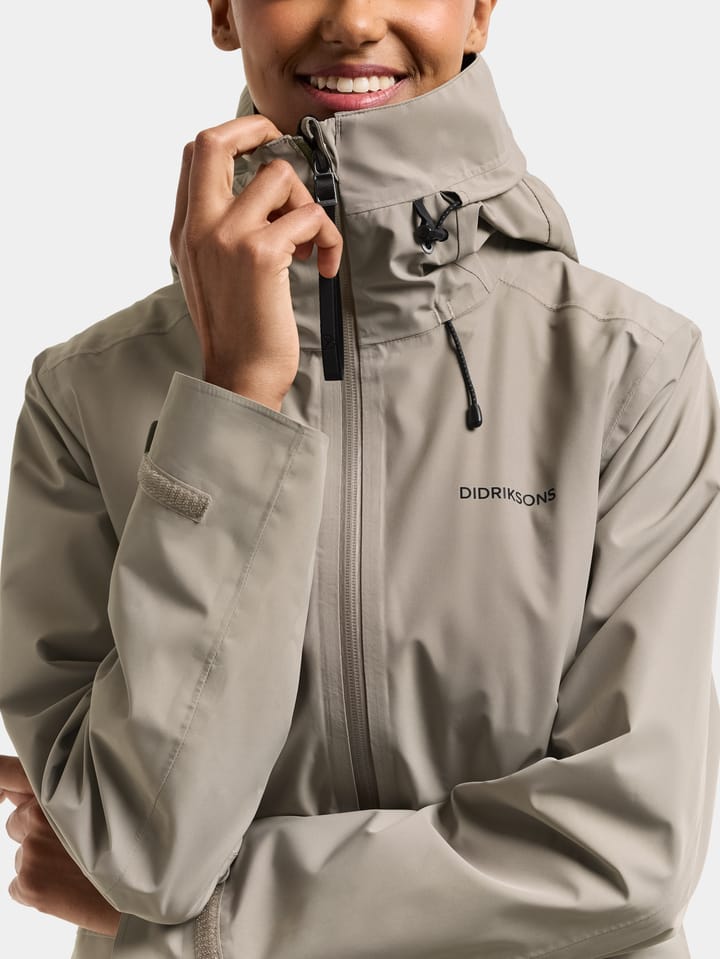 Didriksons Women's Nadja Parka Long 4 Ash Brown Didriksons