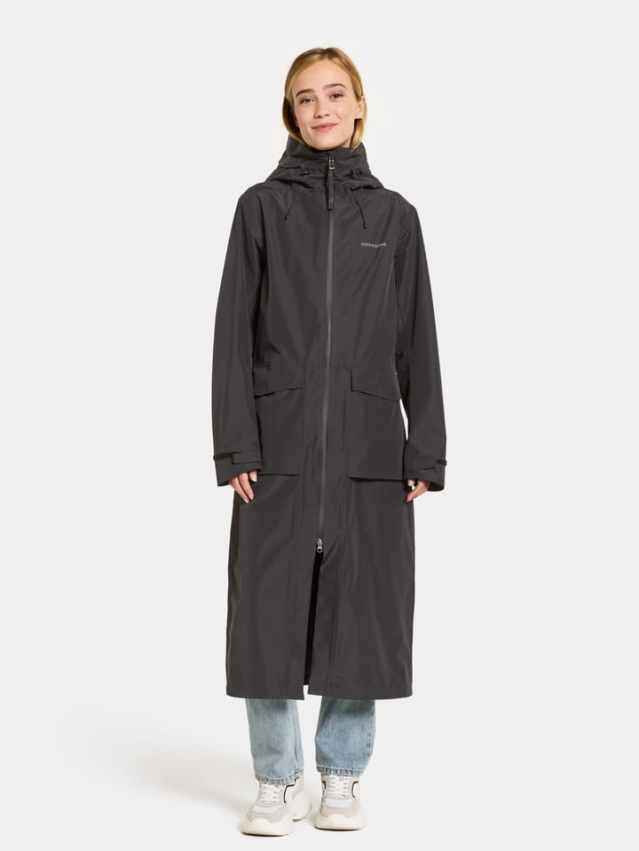 Didriksons Women's Nadja Parka Long 4 Black Didriksons