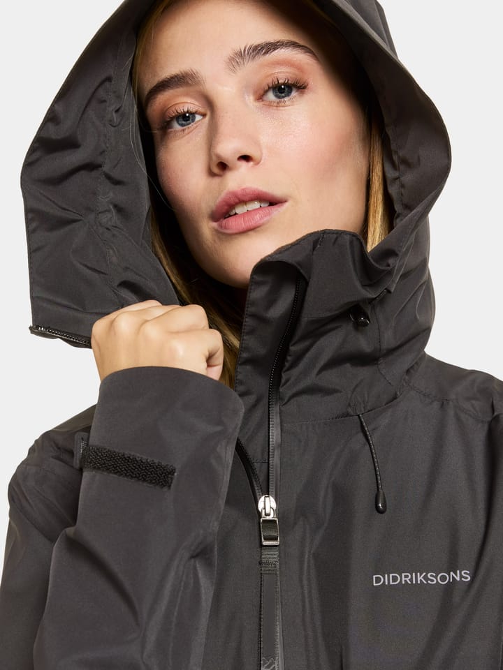 Didriksons Women's Nadja Parka Long 4 Black Didriksons