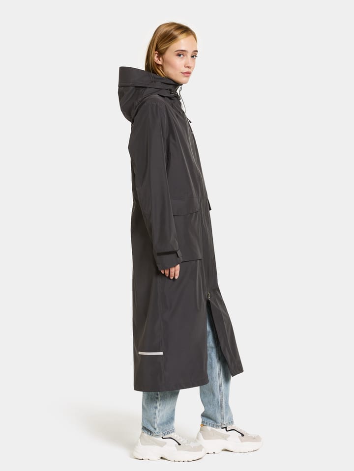 Didriksons Women's Nadja Parka Long 4 Black Didriksons