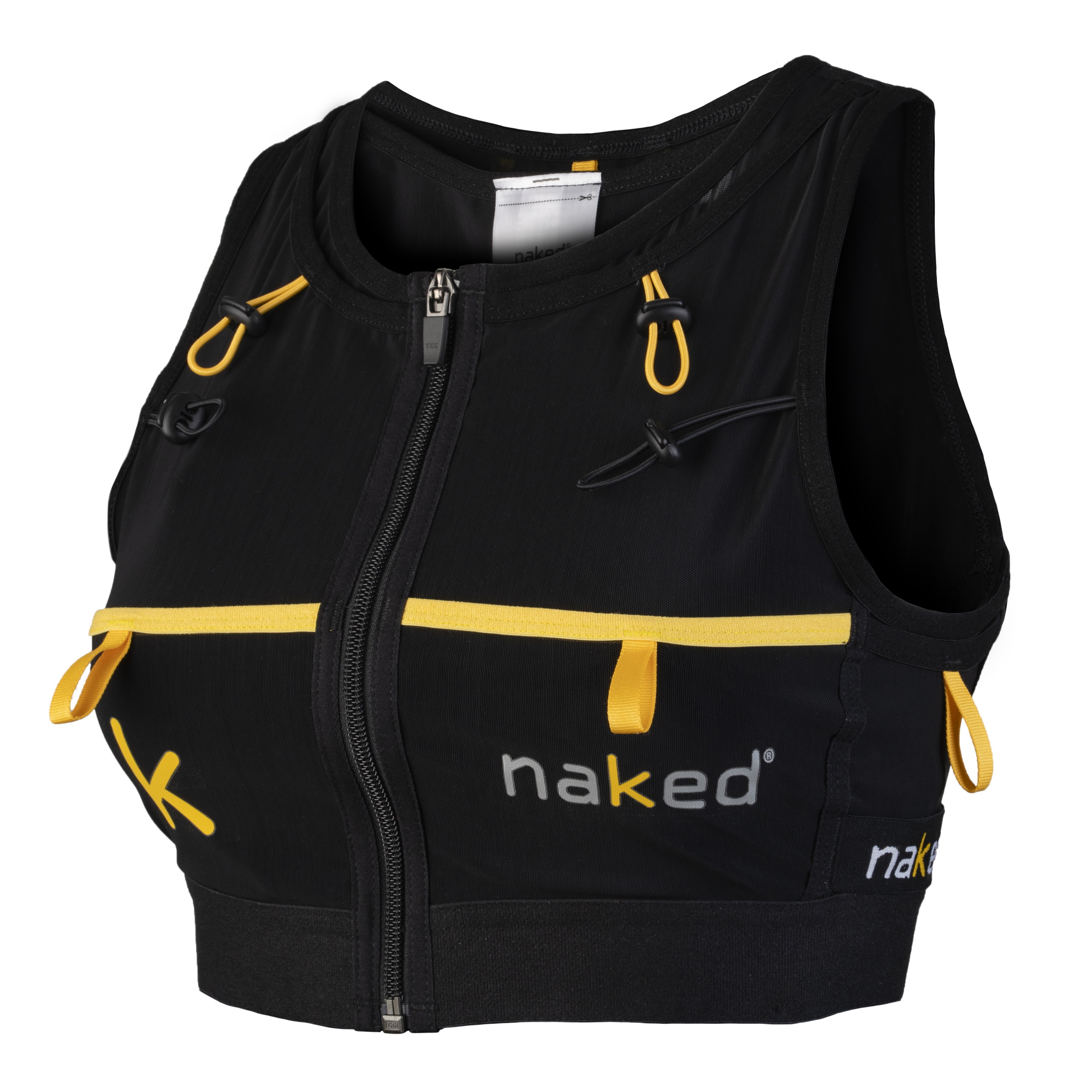 Naked Hc Women's Running Vest Black 10, Black