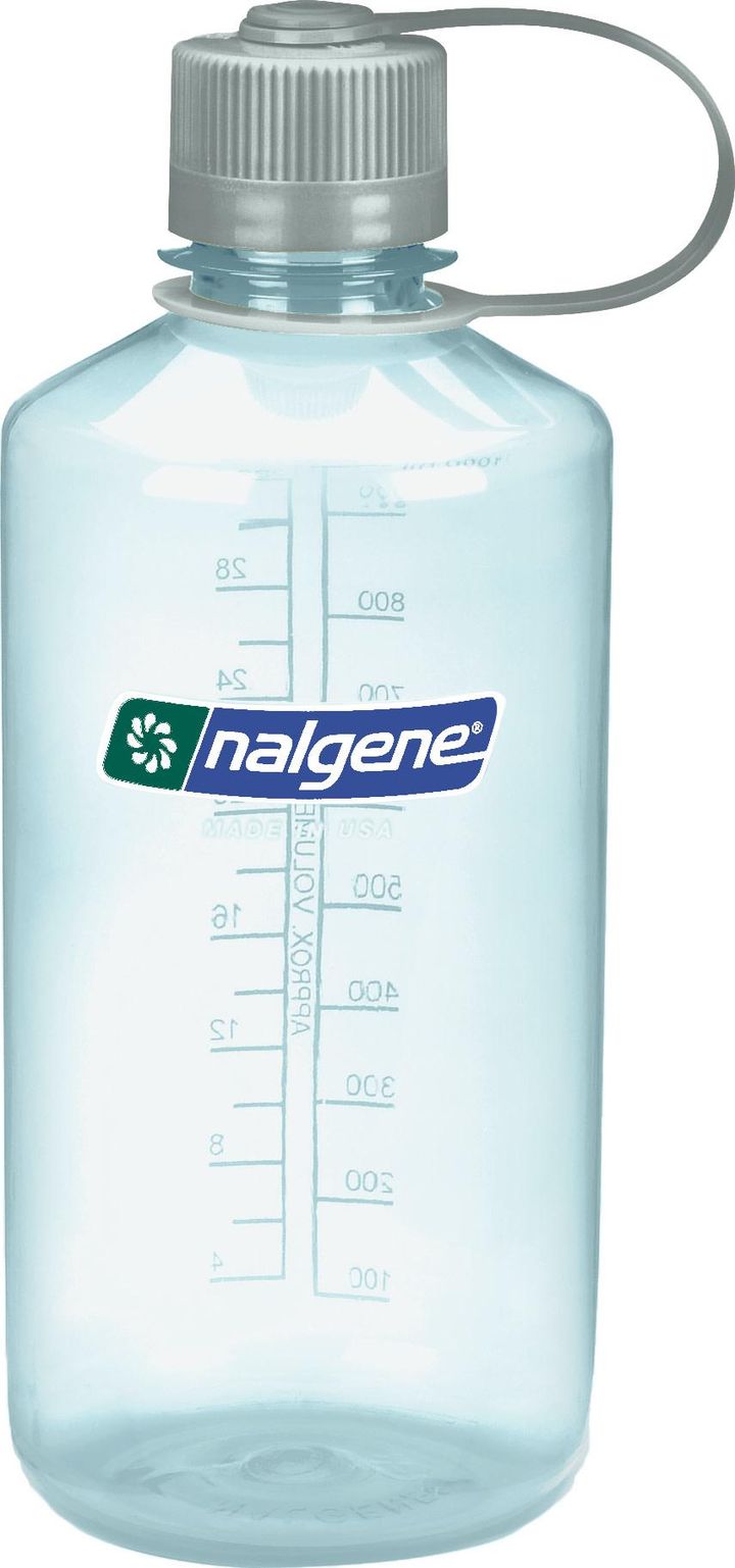 Nalgene 1L Narrow Mouth Sustain Light Green/Silver Nalgene