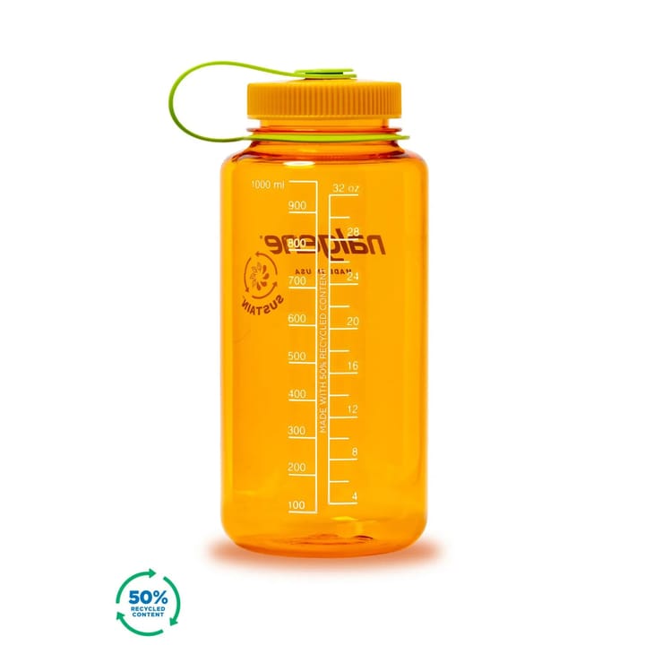 Nalgene 1L Wide Mouth Sustain Clementine Nalgene Nalgene 1L Wide Mouth Sustain Clementine Nalgene
