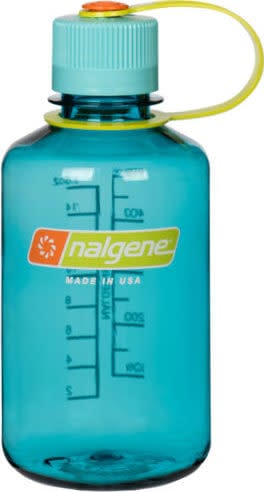 Nalgene 454ml Narrow Mouth Sustain Water Bottle Cerulean