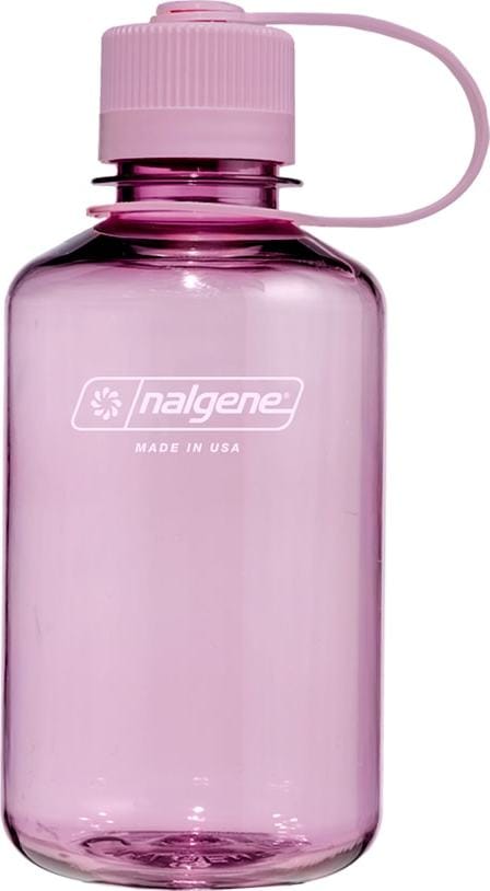Nalgene 454ml Narrow Mouth Sustain Water Bottle Cherry Blossom Nalgene