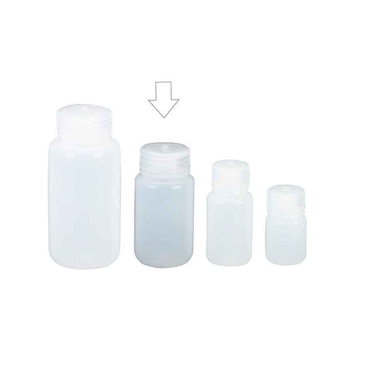 Nalgene Bottle 125ml Wide Mouth Hdpe White Nalgene