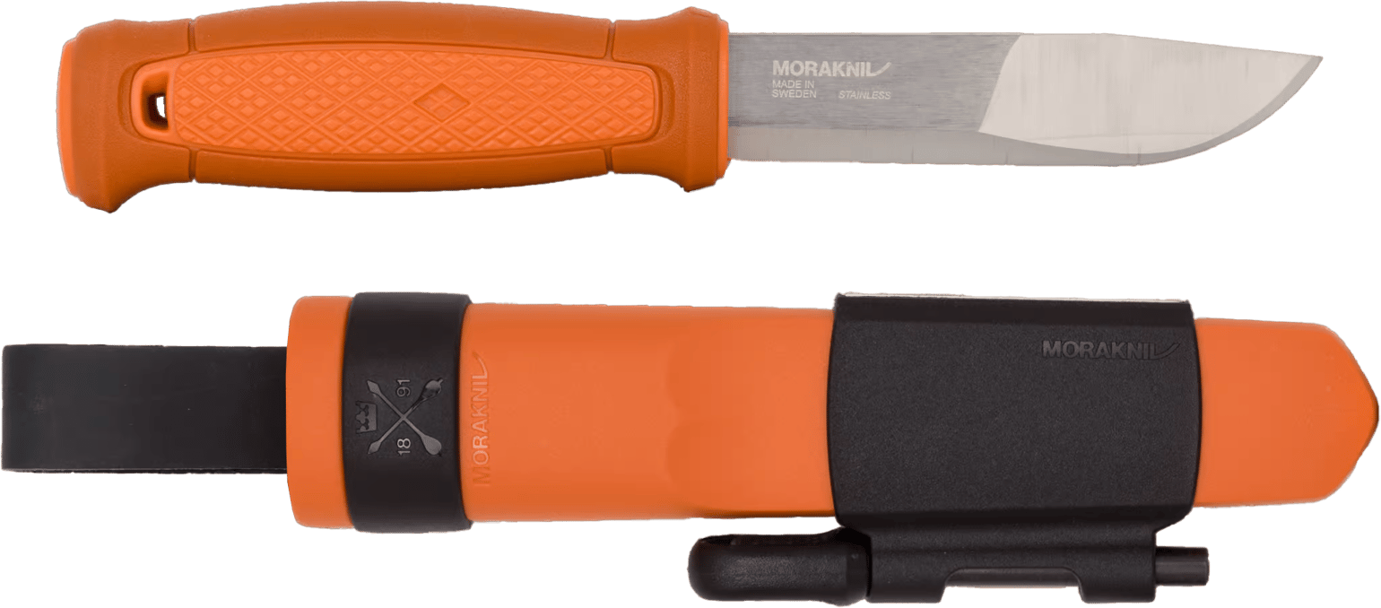 Mora Kansbol With Survival Kit (S) Burnt Orange