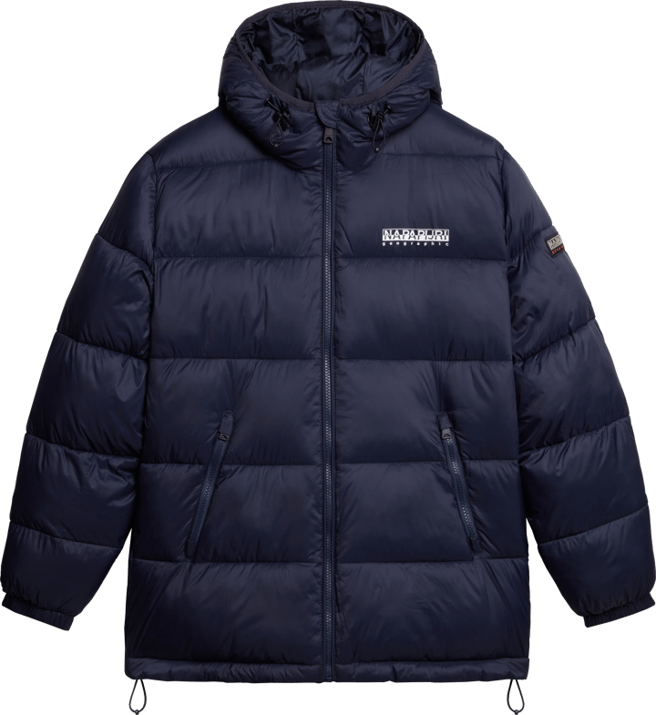 Women's Box Medium Puffer Jacket Blu Marine Napapijri
