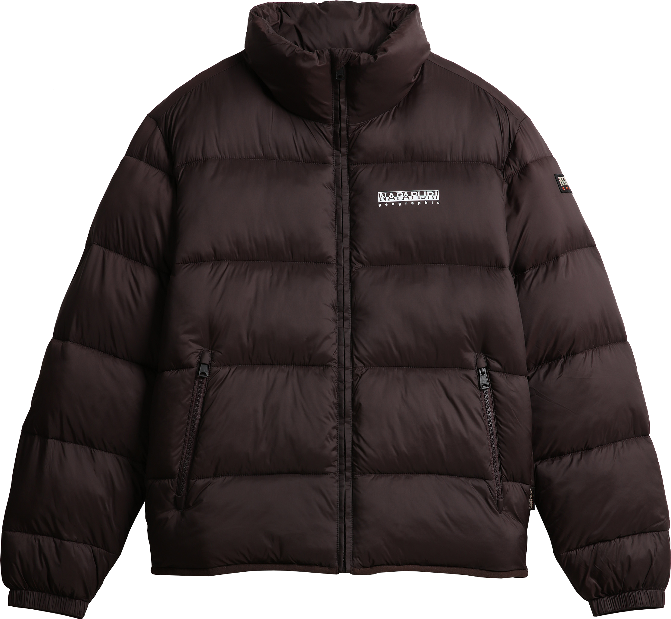 Men's Suomi Puffer Jacket Brown Ebony