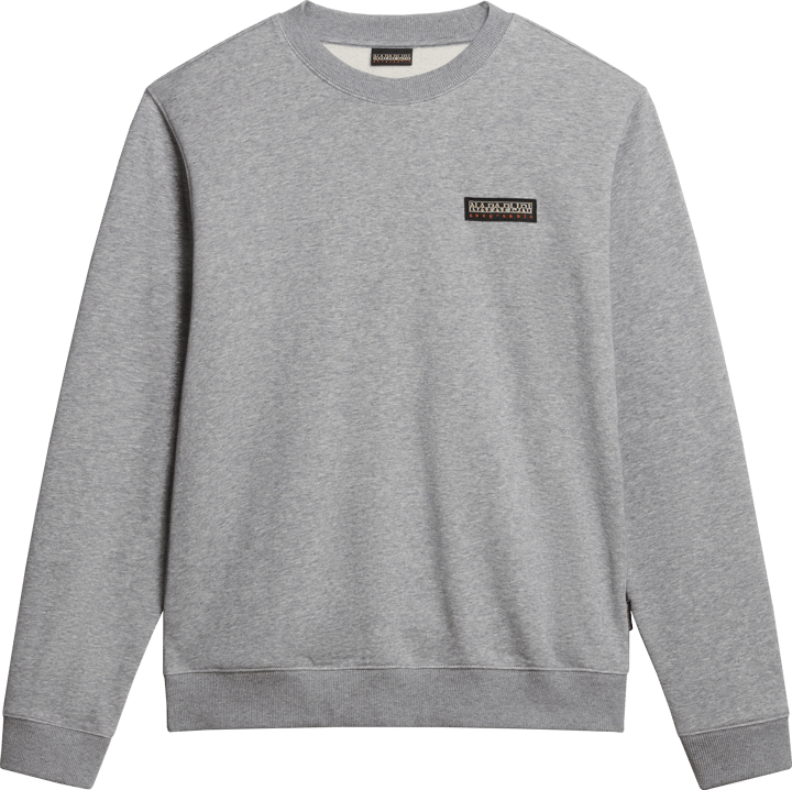 Men's Iaato Sweatshirt Medium Grey Melange Napapijri