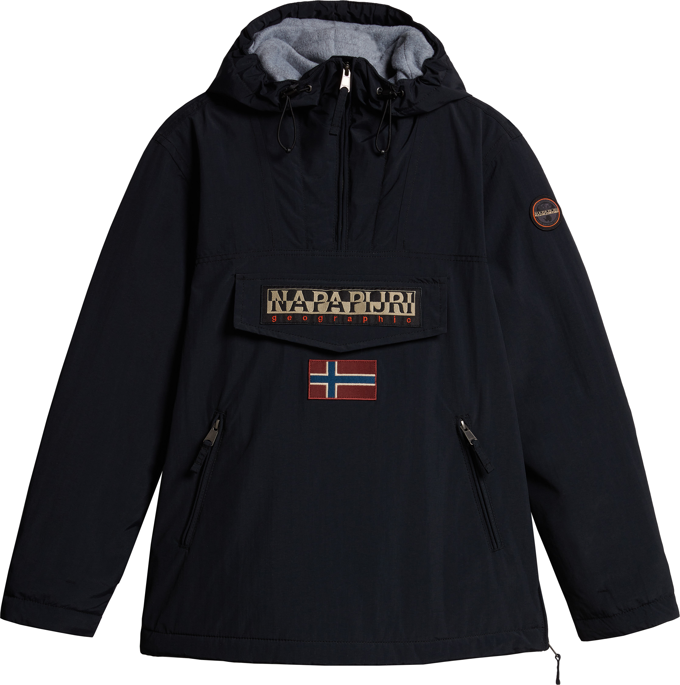 Men’s Rainforest Pocket Winter Anorak Jacket Black