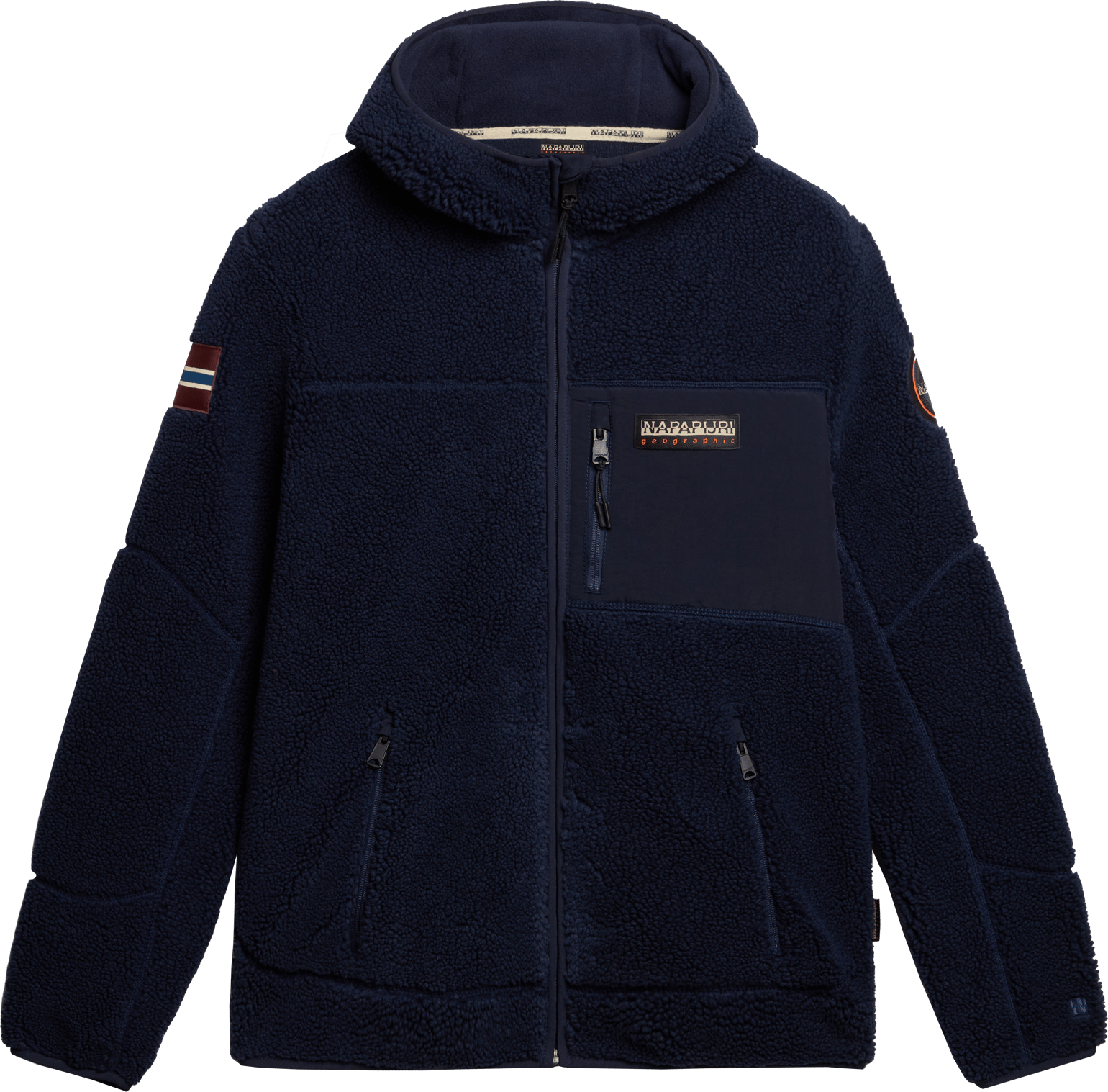 Napapijri Men s Yupik Full Zip Fleece Hoodie Black Kj p Napapijri Men napapijri-men-s-yupik-full-zip-fleece-hoodie-black-kj-p-napapijri-men